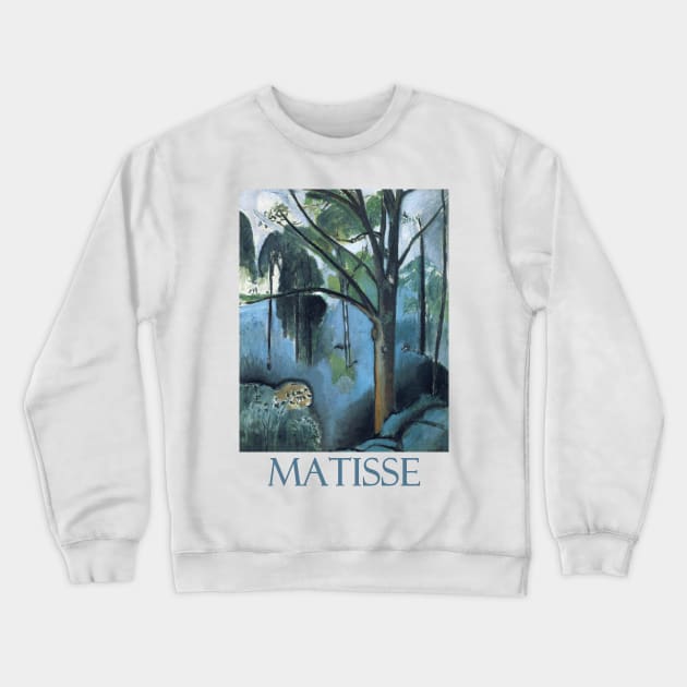 Trivaux Pond by Henri Matisse Crewneck Sweatshirt by Naves